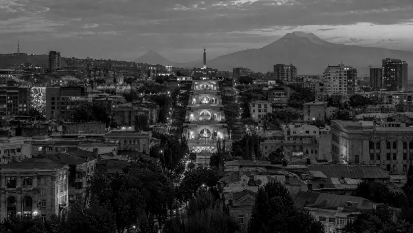 Կասկադը երեկոյան